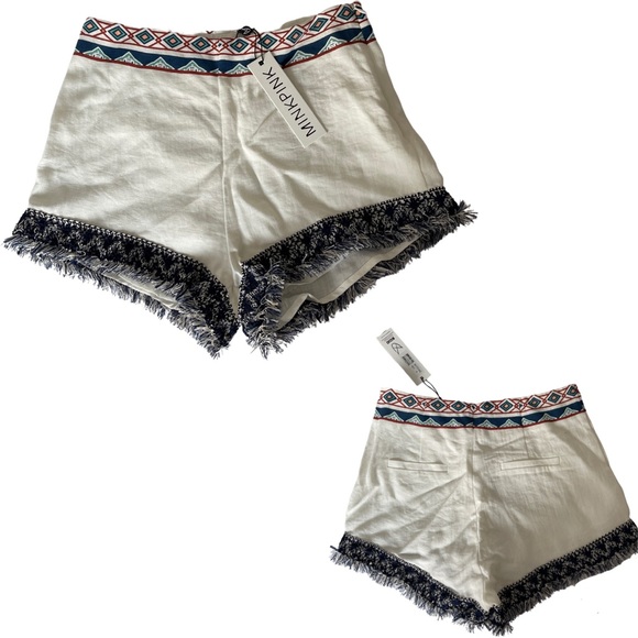 Mink pink mosaic shorts - Picture 2 of 2